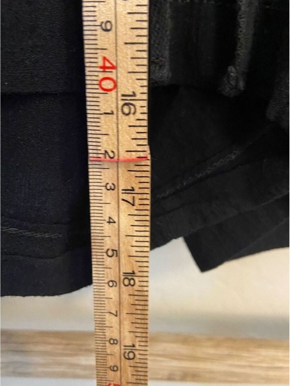 Lane Bryant Black Cotton Rayon Shorts Size 18 - Picture 4 of 5